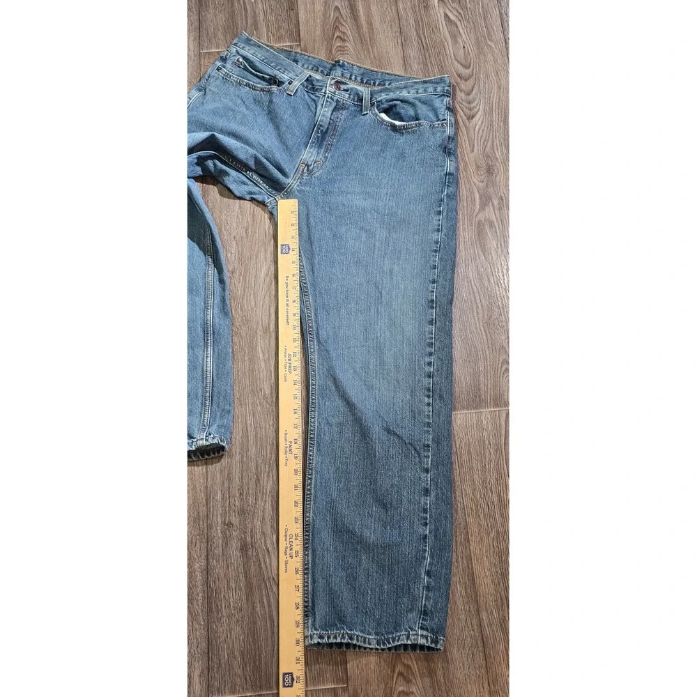 Levi's 559 Relaxed Straight Denim Blue jeans Mens Tag Sz 36x32 Measures 36x30‎
